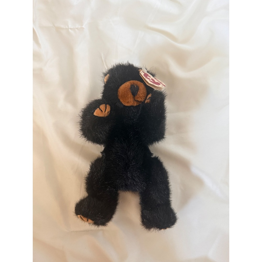 Vtg Ty Attic Treasures Plush Lot of 6 Bears Monkey Clothed Outfits 1993 1996 Tag - Picture 3 of 16